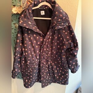 CAbi Rainy Day Jacket - Flower Burst  NWOT